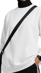 Crewneck Basic - White - RIZE