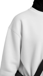 Crewneck Basic - White - RIZE
