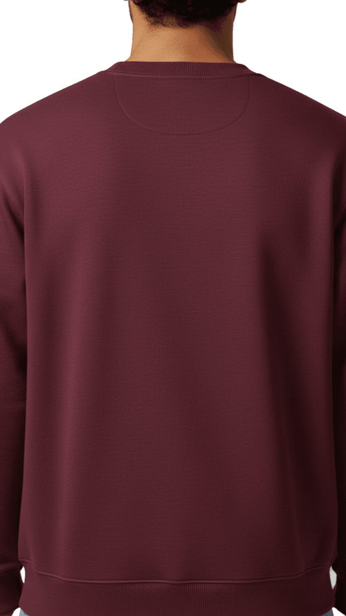 Crewneck Basic - Bergandy - RIZE