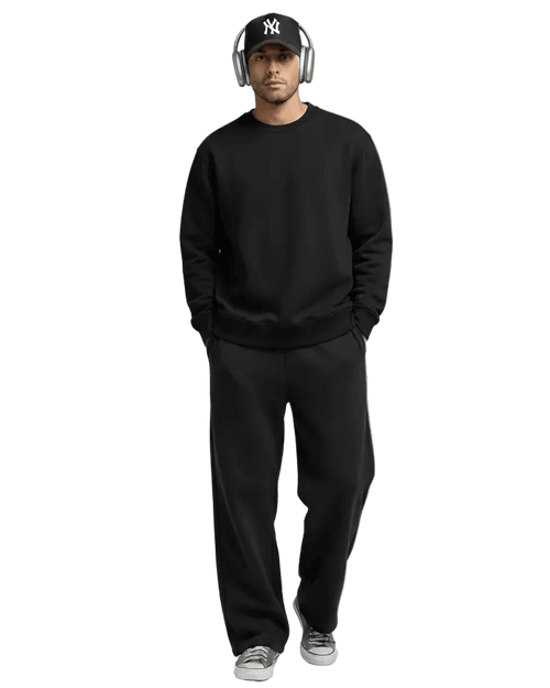 Crewneck Basic - Black - RIZE