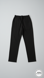 Black pants on a light gray background with 'New Collection' label.